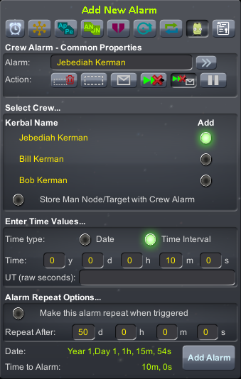 Crew Alarm