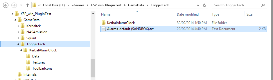 Alarms Files